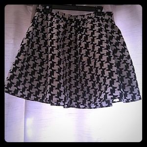 Express high waisted puff skirt